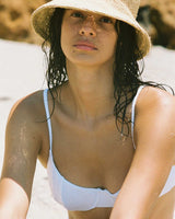 La Costa Rib Underwire Bikini Top, Egret