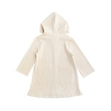 Escondido Girl's Cover Up Waffle Knit, Natural